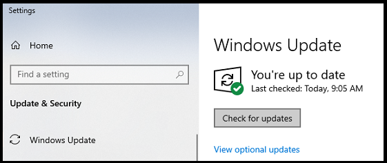 Fix 1 Update Your Windows- 2